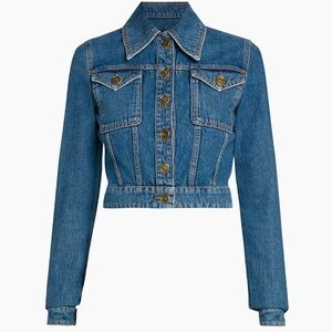 ETRO Giacca Cropped Denim Jacket
